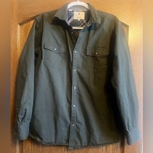 Steel & Jelly Men's Olive Green Shirt